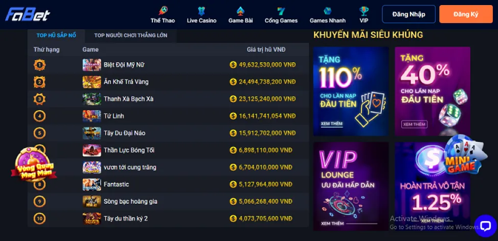 Đa dạng phiên bản game bắn cá tại Q99